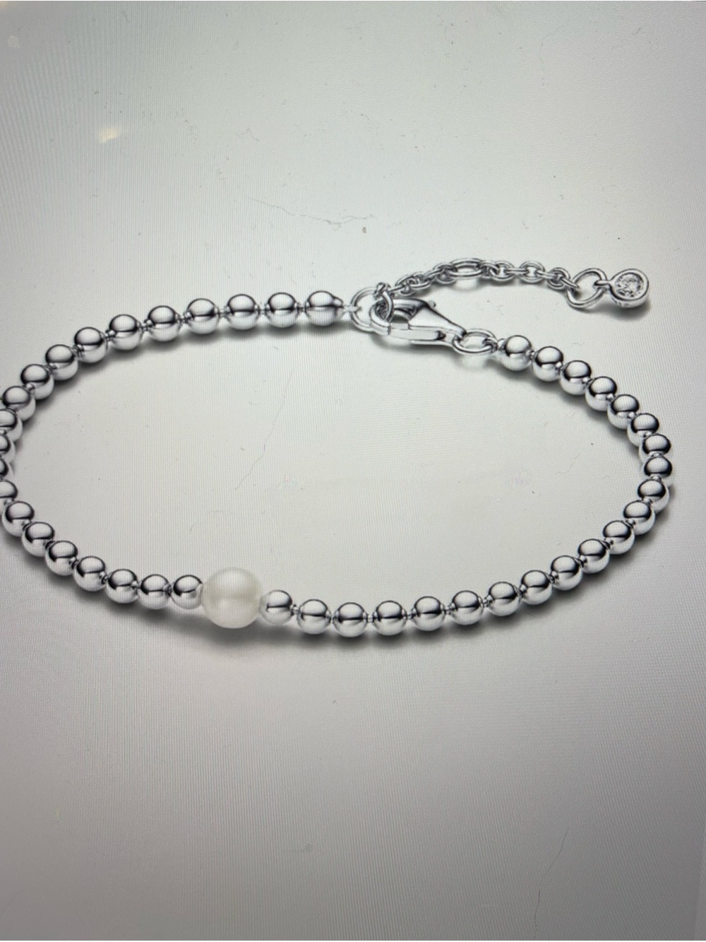 New 100% Authentic Pandora 925 Timeless Pearl & Beads Bracelet in box  593173C01